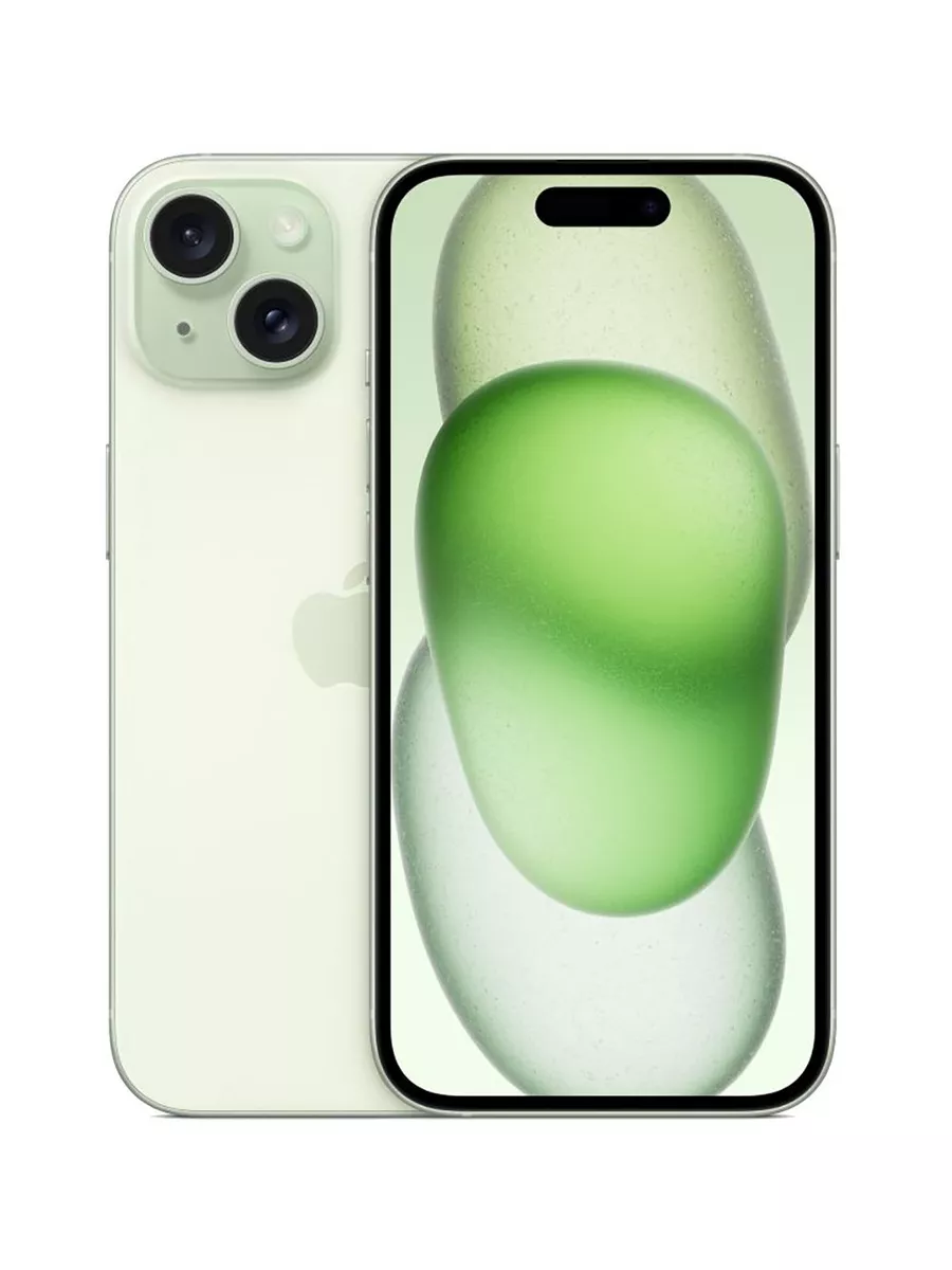 Смартфон Apple iPhone 15 128GB Green Apple 179362839 купить в  интернет-магазине Wildberries