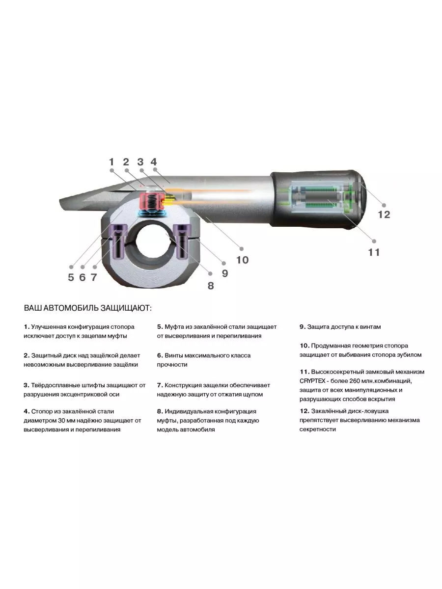 Блокиратор РВ Гарант Блок Люкс 644.X/f Garant 179368851 купить в  интернет-магазине Wildberries