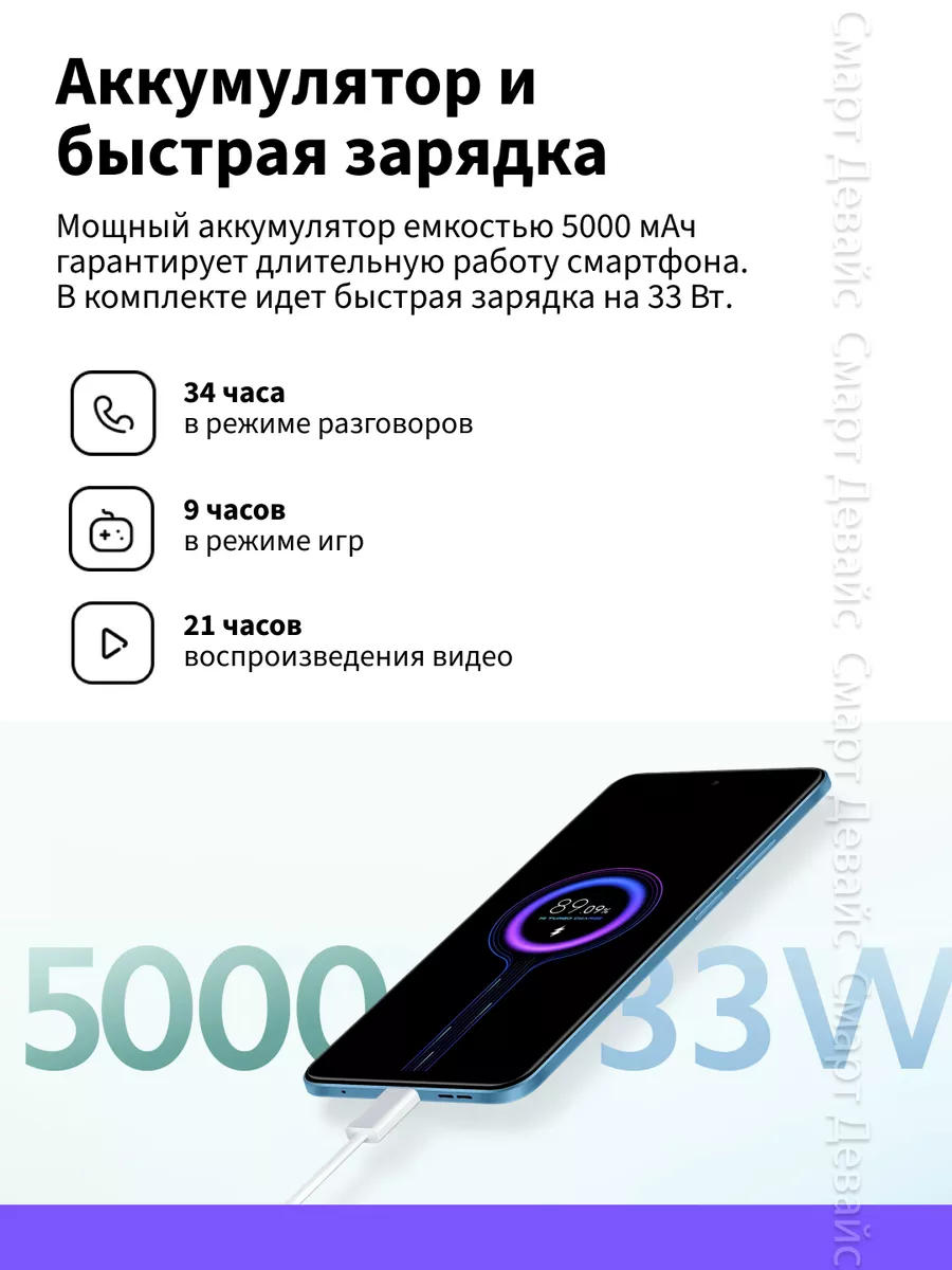 Смартфон Redmi Note 12 8GB+256GB Gray Xiaomi 179375373 купить в  интернет-магазине Wildberries