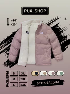 Куртка демисезонная двусторонняя оверсайз The North Face 179378510 купить за 5 760 ₽ в интернет-магазине Wildberries