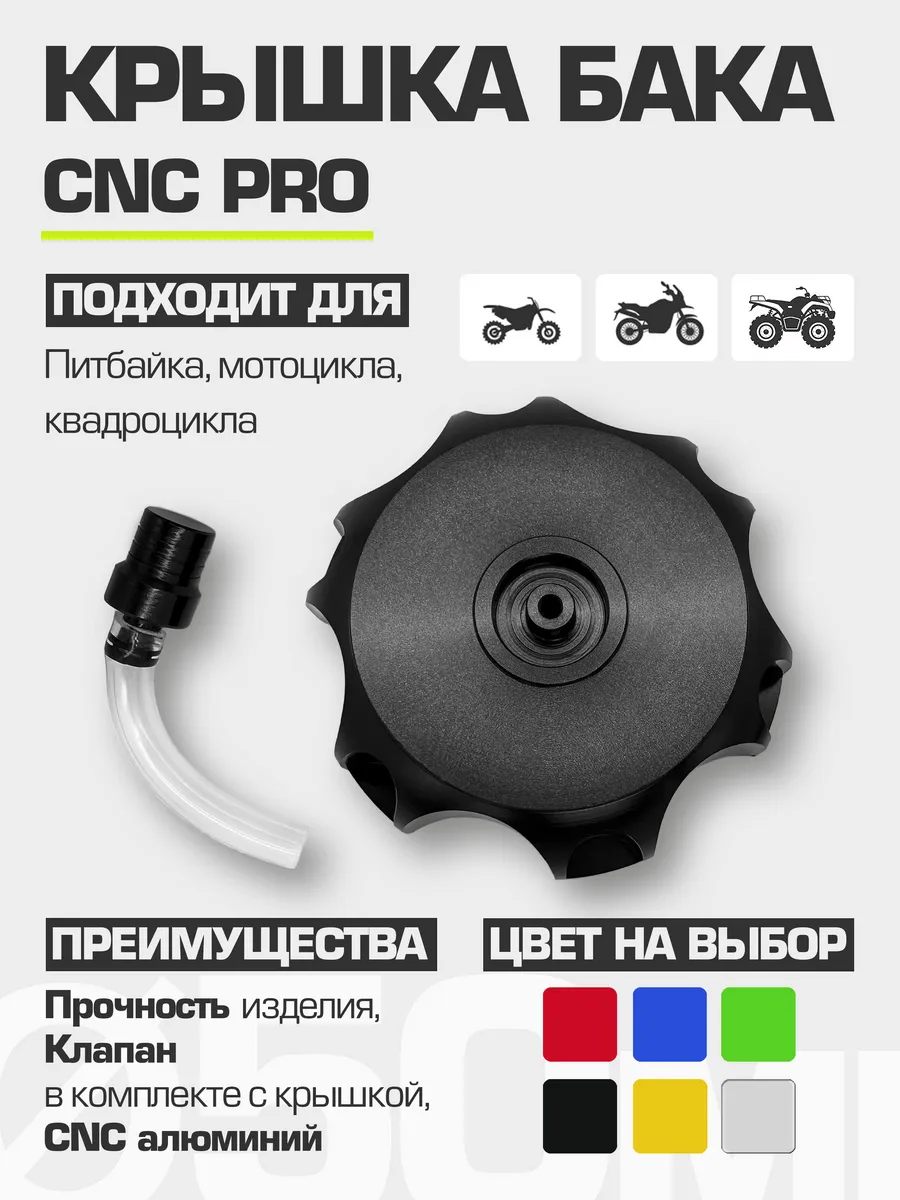 Крышка бака для питбайка CNC Pro