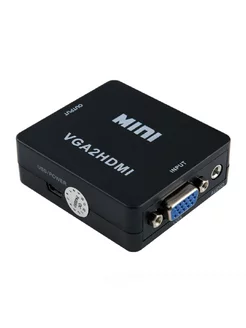 Конвертер VGA на HDMI + аудио выход, VGA - HDMI, 1080P 179402424 купить за 405 ₽ в интернет-магазине Wildberries