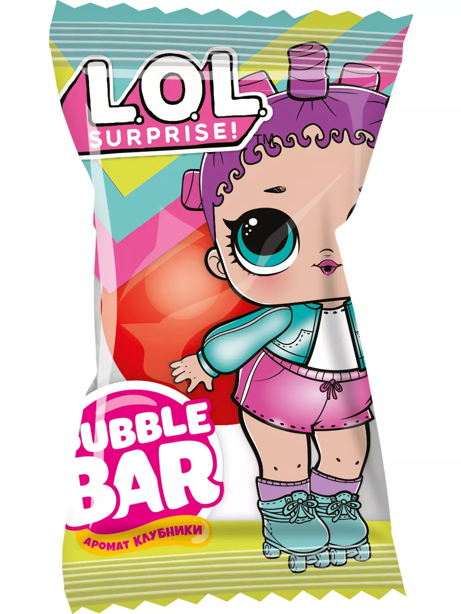 Жевательная резинка Lol Babble bar, 100 шт по 4 г Конфитрейд 179420014  купить за 441 ₽ в интернет-магазине Wildberries