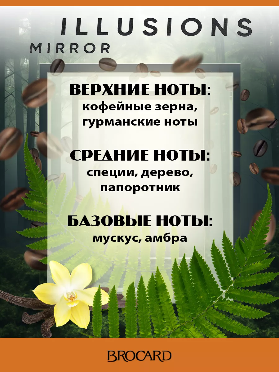 Brocard Illusions Mirror/Иллюзии Зеркало Жен. П.В. 50 Мл BROCARD.