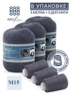 Пряжа пух норки KnitFashion 179494977 купить за 605 ₽ в интернет-магазине Wildberries