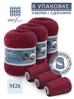 Пряжа пух норки KnitFashion 179495991 купить за 605 ₽ в интернет-магазине Wildberries