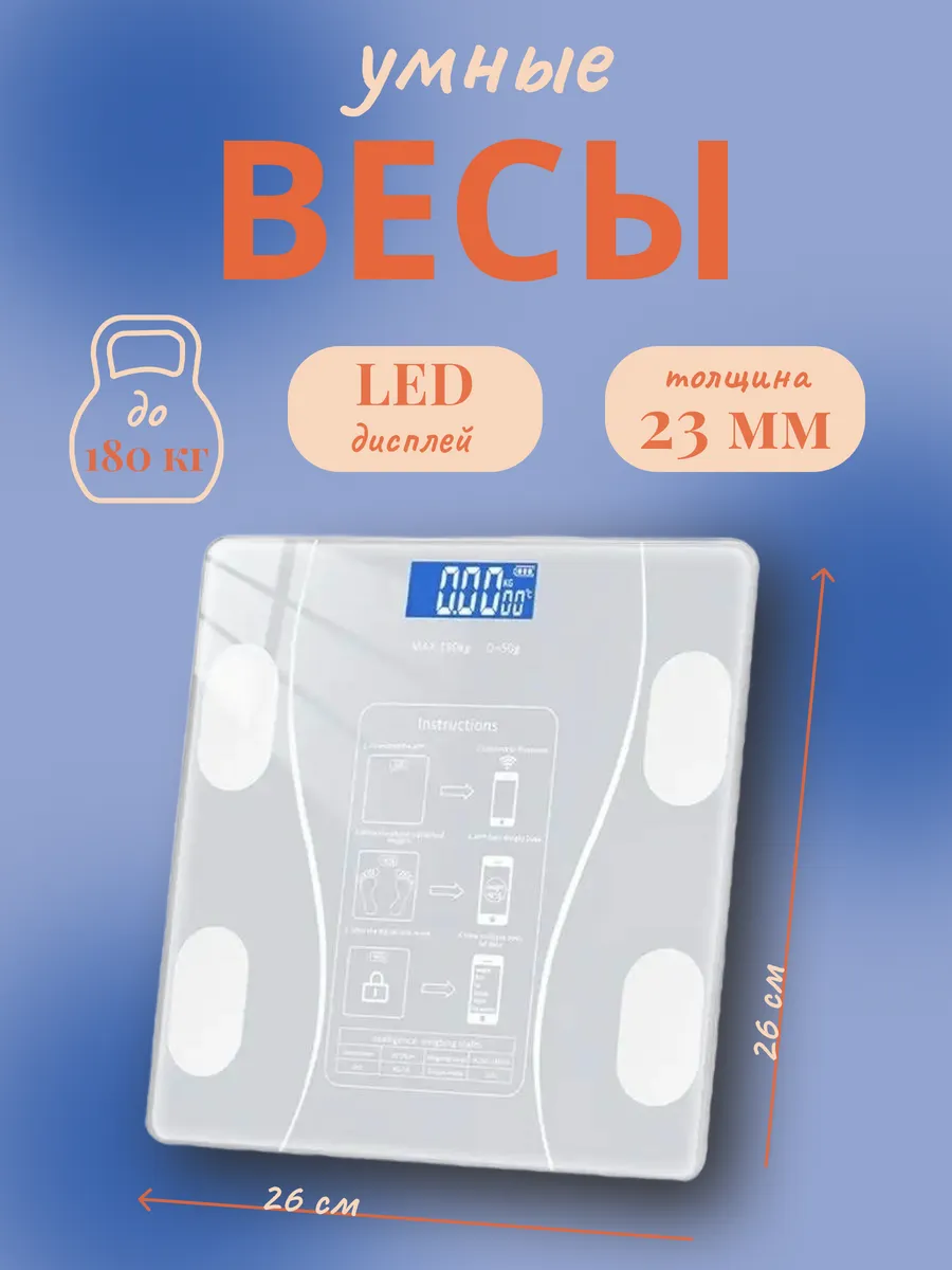 Весы напольные умные