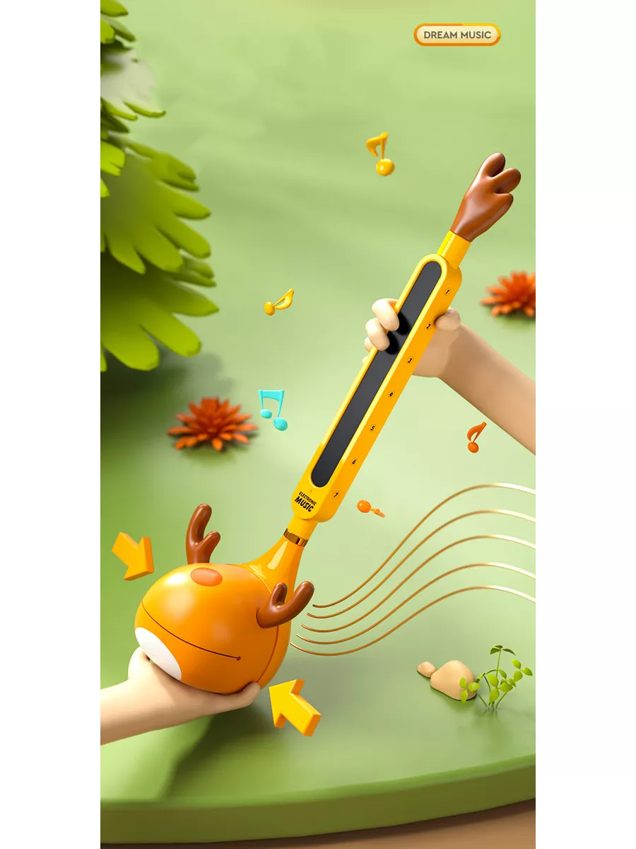 Отаматон Японский электронный синтезатор Otamatone -Музыкальный дом-  179549813 купить за 1 391 ₽ в интернет-магазине Wildberries