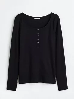 Ребристая кофта H&M 179557479 купить за 1 680 ₽ в интернет-магазине Wildberries