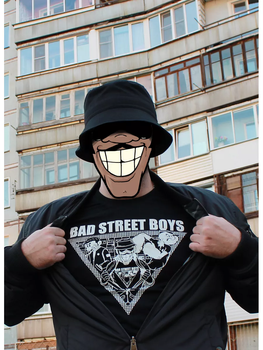 ЧЕРТОПОЛОХ street wear Футболка BAD STREET BOYS