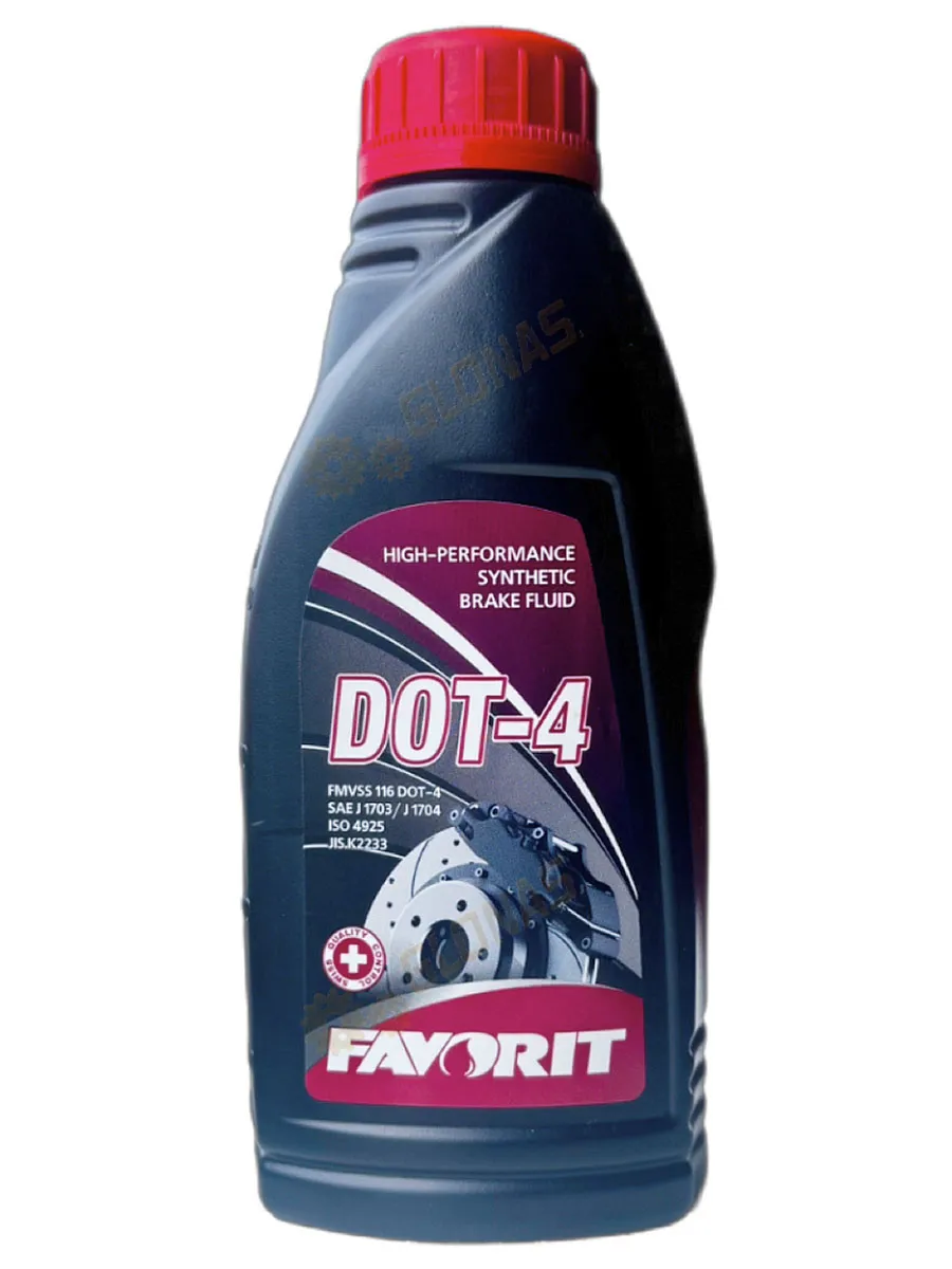 Тормозная жидкость Фаворит Dot 4 490г дот-4