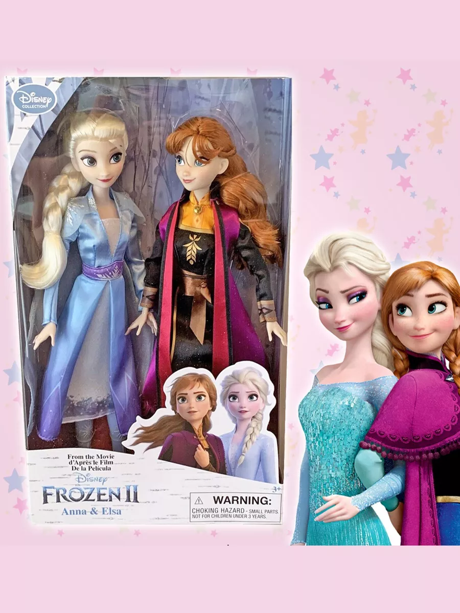 Кукла Эльза и Анна Холодное сердце, 30см FROZEN 179574154 купить за 2 903 ₽  в интернет-магазине Wildberries