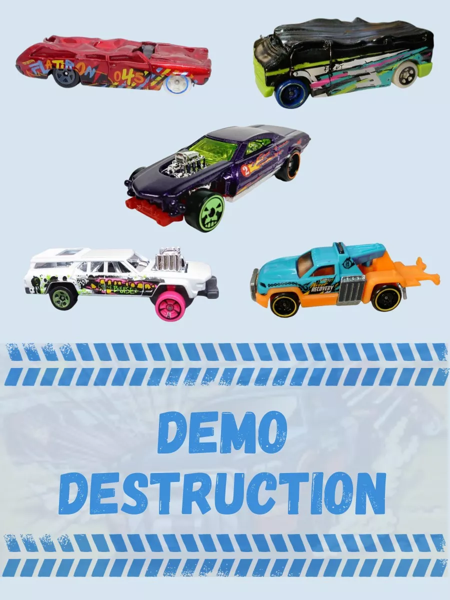 Машинки игрушки Хот Вилс HLY71 набор Demo Destruction Hot Wheels 179581786  купить в интернет-магазине Wildberries