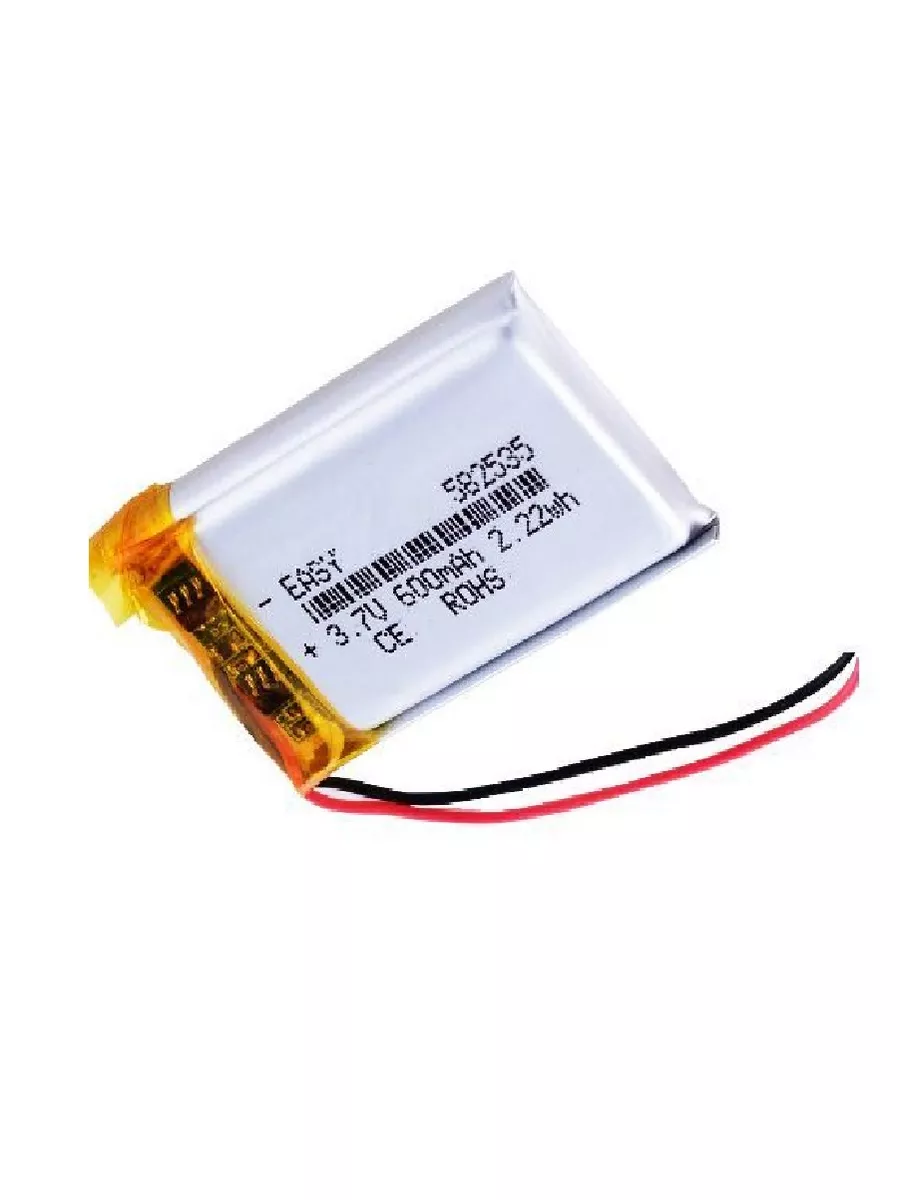 Аккумулятор для видеорегистратора батарея 3.7V 600mAh CLEAN PLUS 179603811  купить за 496 ₽ в интернет-магазине Wildberries