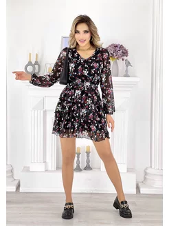 шифоновый платье sweet 179627594 купить за 1 768 ₽ в интернет-магазине Wildberries