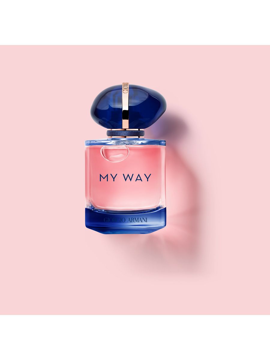 Армани май вэй описание. Духи my way Giorgio Armani. Джорджио Армани духи женские май Вей. Армани май Вэй 90 мл. My way Giorgio Armani 90 ml.