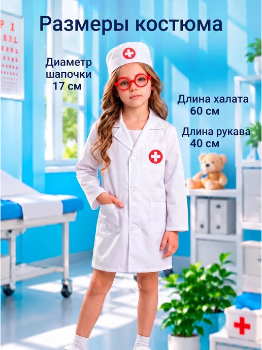 Сюжетно-игровой набор доктора Скорая помощь 6 предметов, белый, фото 4