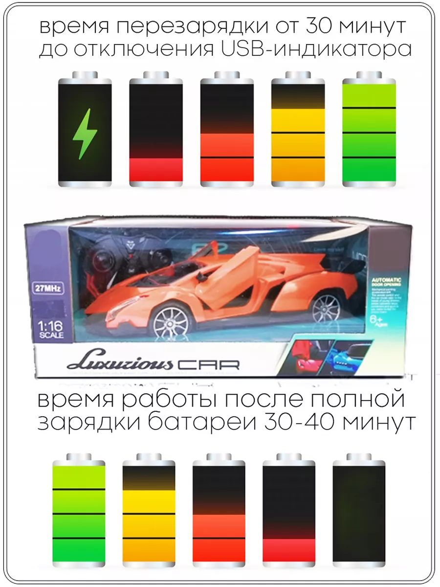 Машинка на радиоуправлении с пультом Lamborghini 24hmarket 179706169 купить  за 1 822 ₽ в интернет-магазине Wildberries