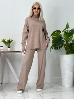 Костюм трикотажный вязаный Mila_HY Shop 179711478 купить за 2 603 ₽ в интернет-магазине Wildberries