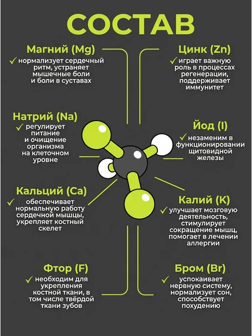 Алтай-Рай Соль для ванны морская натуральная лечебная алтайская 6 кг, 3 кг, фото 3