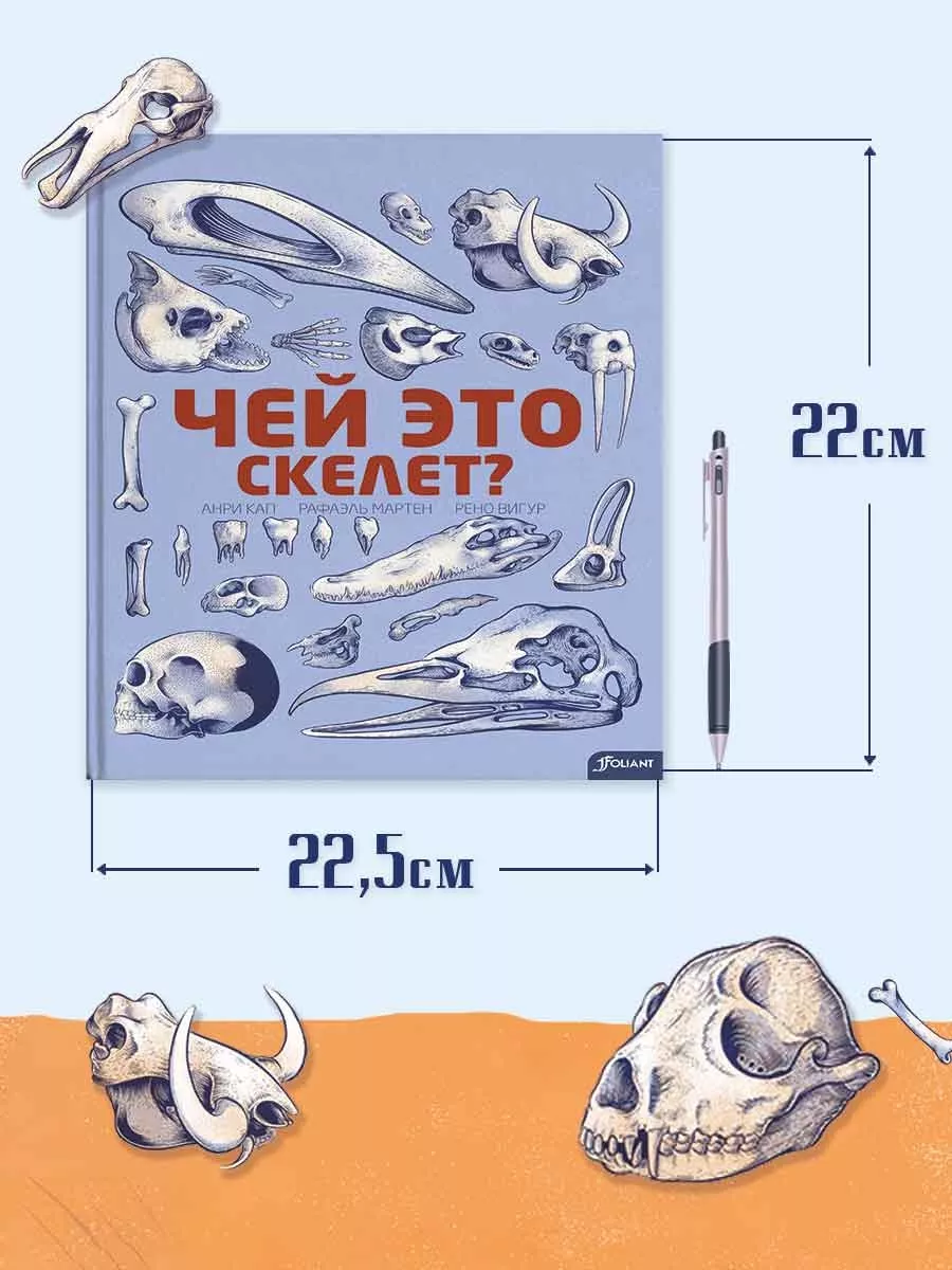 Чей это скелет? ТОО Издательство Фолиант 179735065 купить в  интернет-магазине Wildberries