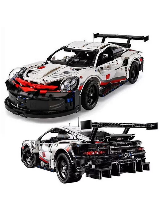 LEGO,, Конструктор Техник Porsche (Порше) 911 RSR (РСР), черный, фото 2