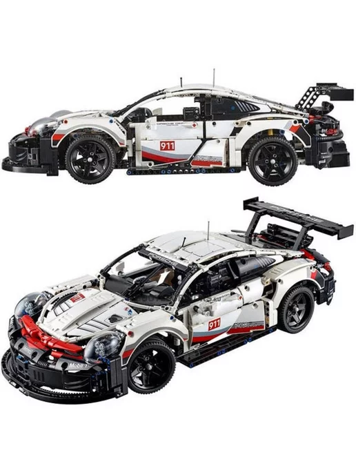 LEGO,, Конструктор Техник Porsche (Порше) 911 RSR (РСР), черный, фото 3