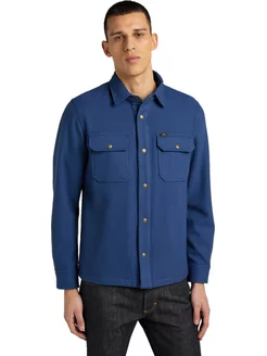 Рубашка Men 101 Wool Overshirt LEE 179764514 купить за 9 839 ₽ в интернет-магазине Wildberries