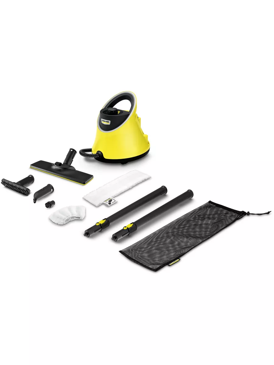 Пароочиститель SC 2 Deluxe EF + насадкой для мытья окон Karcher 179769215  купить в интернет-магазине Wildberries