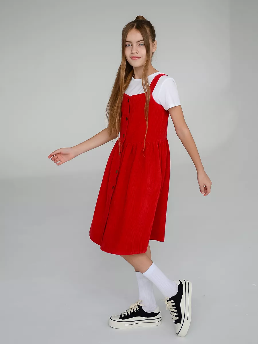 Сарафан классический школьная форма ovan kids 179781643 купить за 1 151 ₽ в  интернет-магазине Wildberries