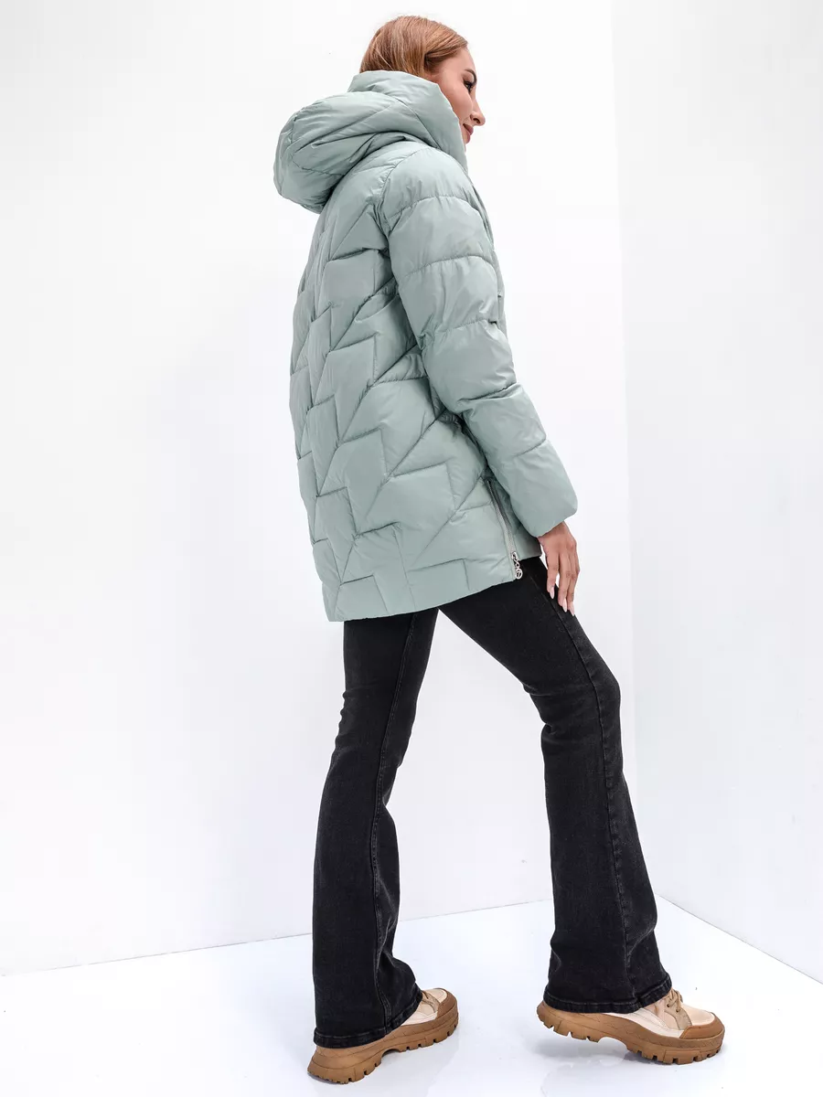 Mango on sale feather coat