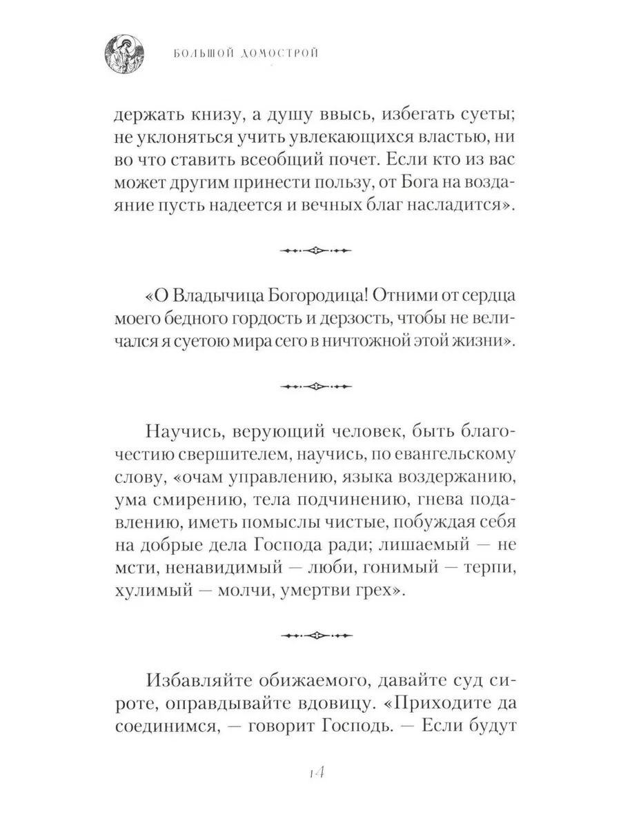 Большой Домострой, или Крепкие семейные устои, освященны... Сибирская  благозвонница 179821401 купить за 677 ₽ в интернет-магазине Wildberries