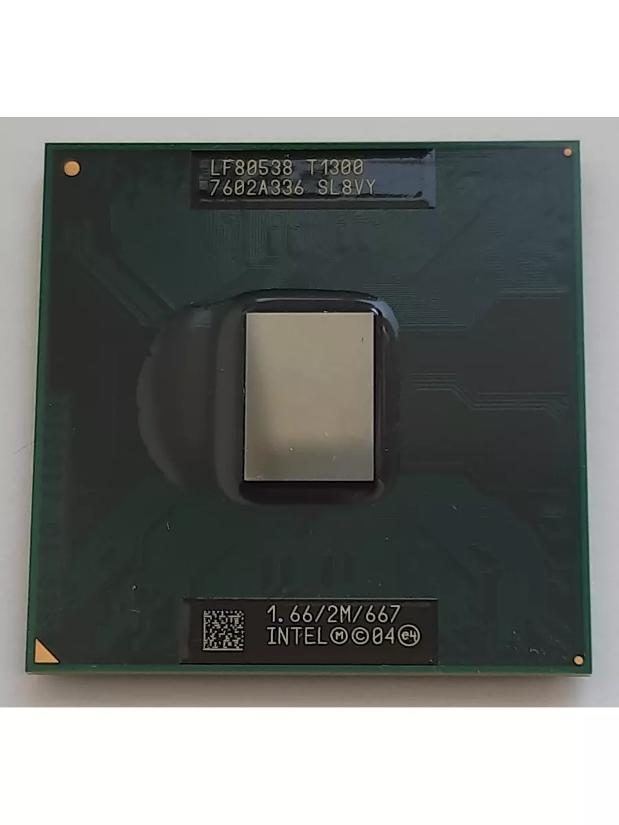 Процессор Intel Core Solo T1300 1,667Ghz PPGA478 intel 179838481 купить за  760 ₽ в интернет-магазине Wildberries