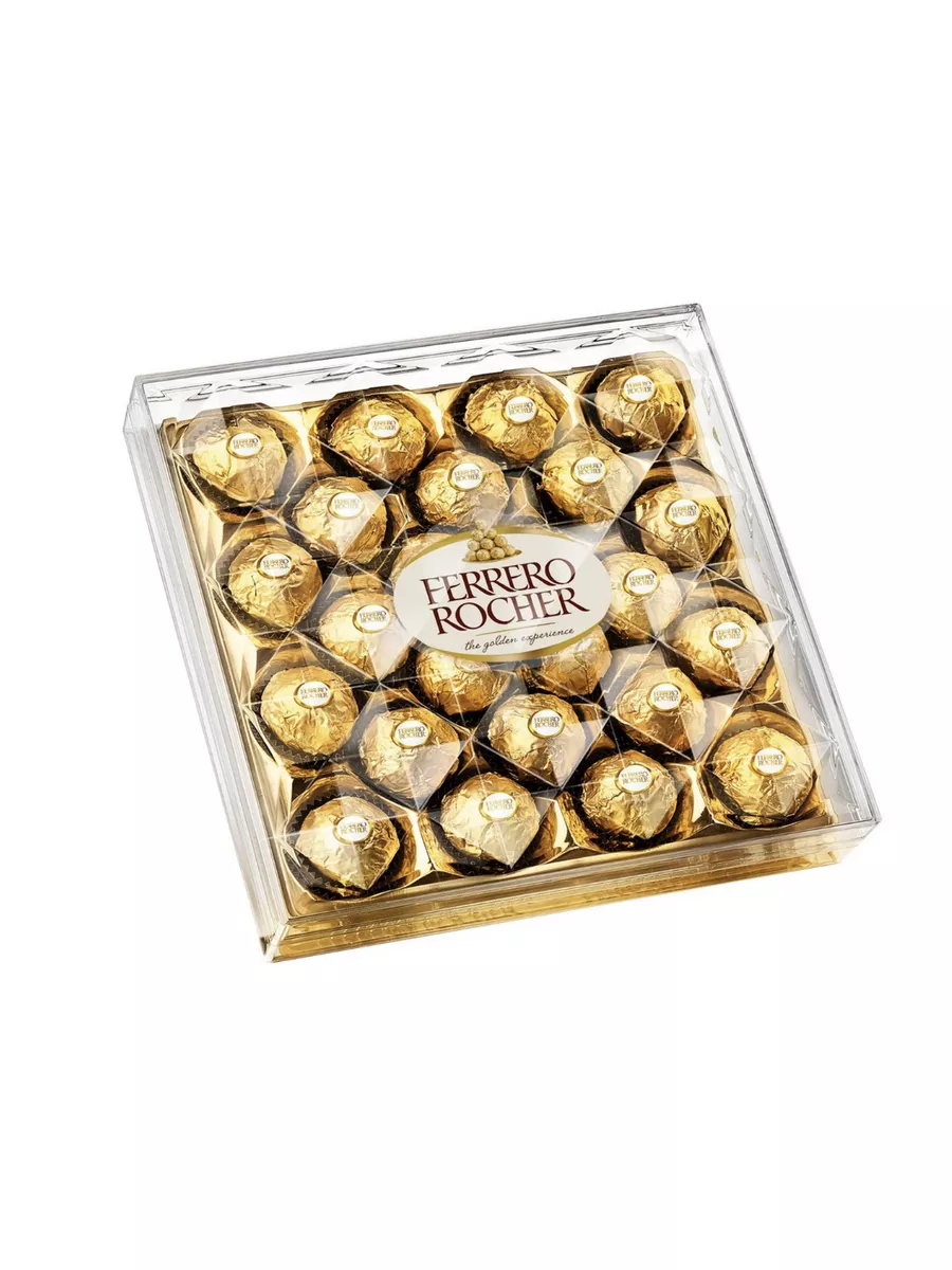 Конфеты Шоколадные Ферреро Роше 300 гр Ferrero Rocher 179871808 купить за 1  745 ₽ в интернет-магазине Wildberries