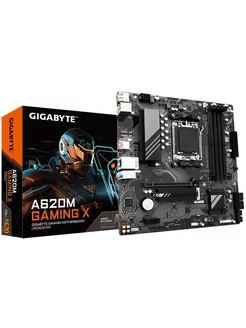 Материнская плата A620M GAMING X (AM5, mATX) Gigabyte 179941375 купить за 12 559 ₽ в интернет-магазине Wildberries