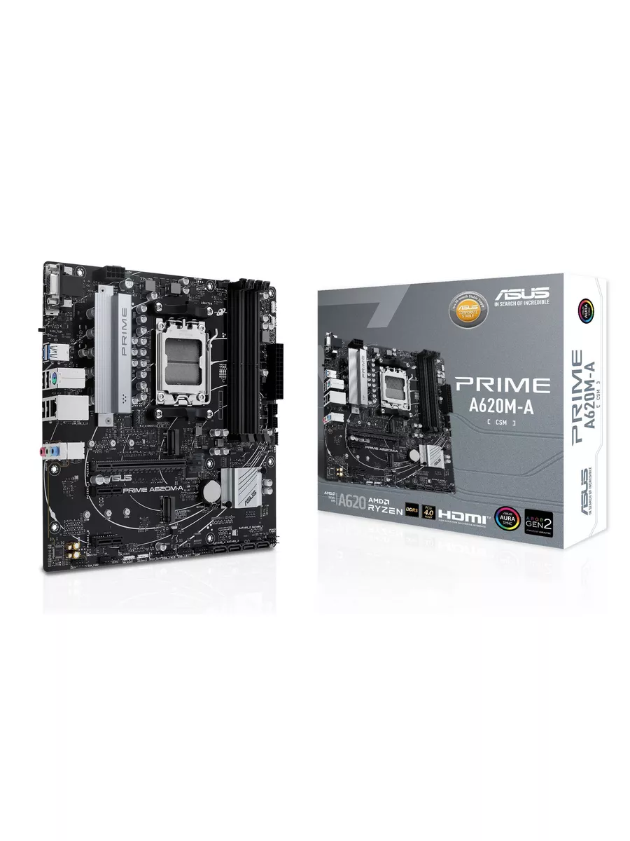 Asus Материнская плата PRIME A620M-A-CSM (AM5, mATX)