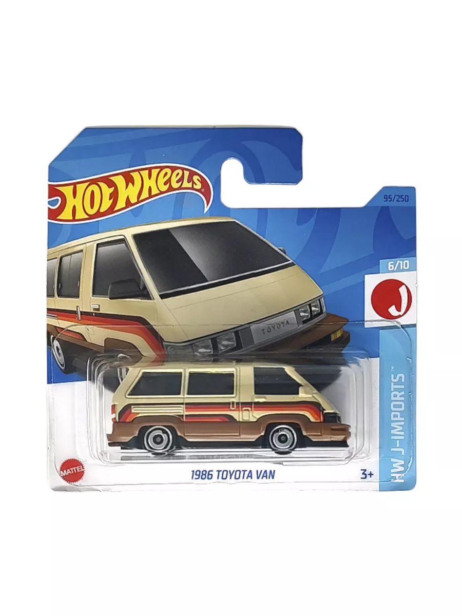 Машинка модель 1986 TOYOTA VAN Hot Wheels 179992342 купить в  интернет-магазине Wildberries