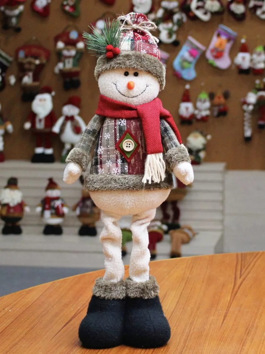 Игрушка Снеговик 40см - купить в интернет-магазине BUNNY SHOP
