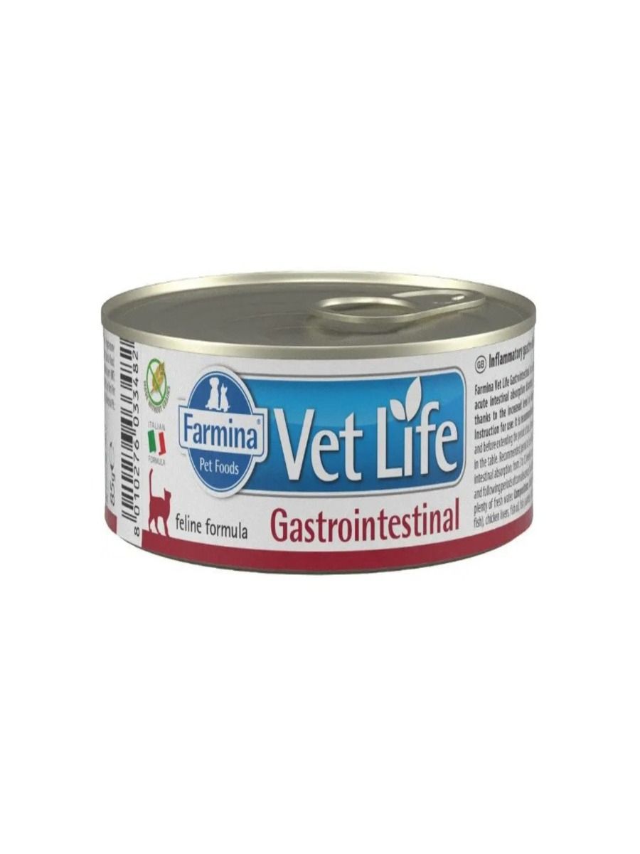 Vet life gastrointestinal для собак влажный