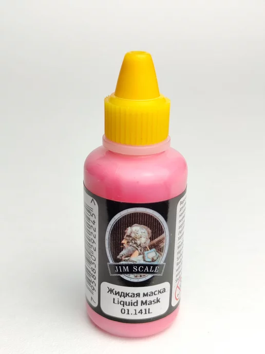 01.141L Jim Scale Liquid mask pink, 20 ml :: Primer, putty, consumables ::  Jim Scale