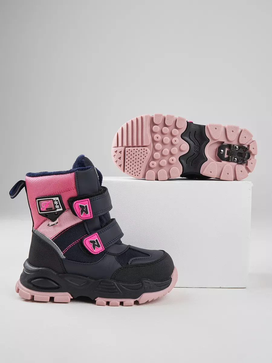 Firebo Ботинки зимние мембранные сапоги детские для девочки