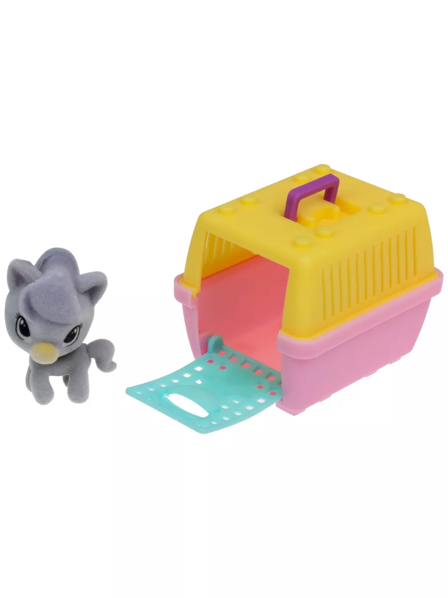 Игрушка - питомец в переноске House Pets, 1 шт. 1Toy 180098339 купить за  320 ₽ в интернет-магазине Wildberries