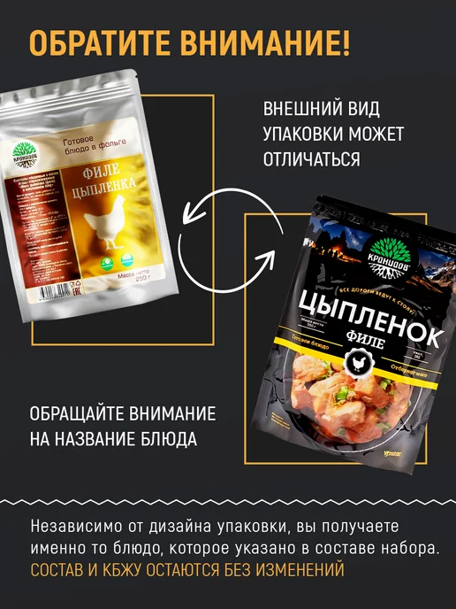 Кронидов Набор готовой еды М32, 1050 гр, 1,05 кг, фото 8