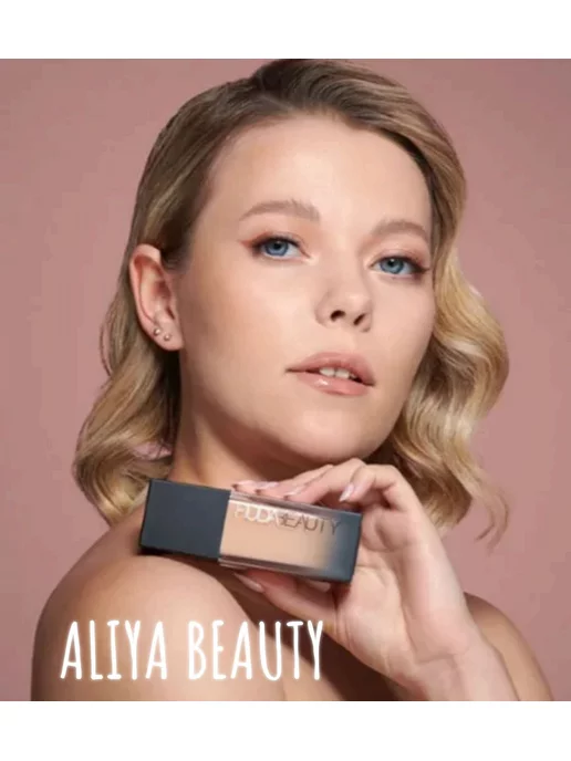 Aliya Beauty Тональный крем для лица тон 100B, бежевый, фото 3