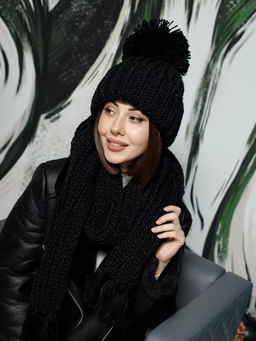 Женские шапки бини из мохера купить в Москве | Цены в интернет-магазине