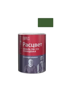 Эмаль ПФ-115 универсальная глянцевая тем.зеленый 0,9 кг. Расцвет 180153947 купить за 456 ₽ в интернет-магазине Wildberries