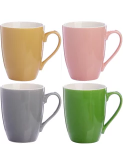 Кружки для чая большие набор 4 шт.