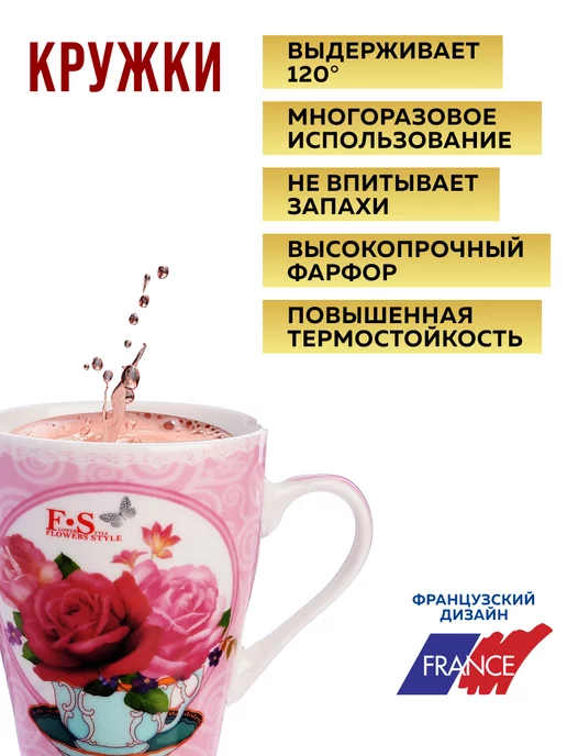 Кружки 4 шт. - фото 11