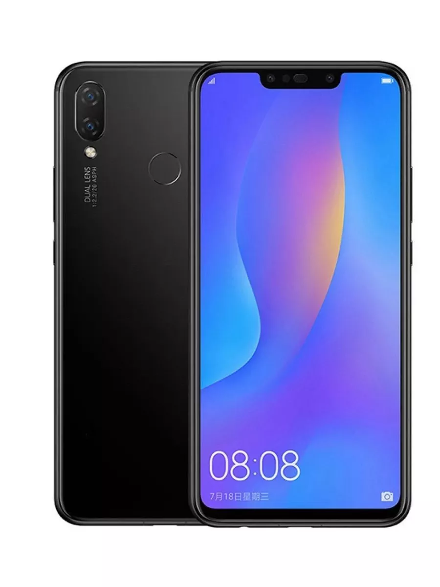 Cмартфон Huawei Nova 3i 4/128 чёрный Huawei 180176158 купить за 7 971 ₽ в  интернет-магазине Wildberries