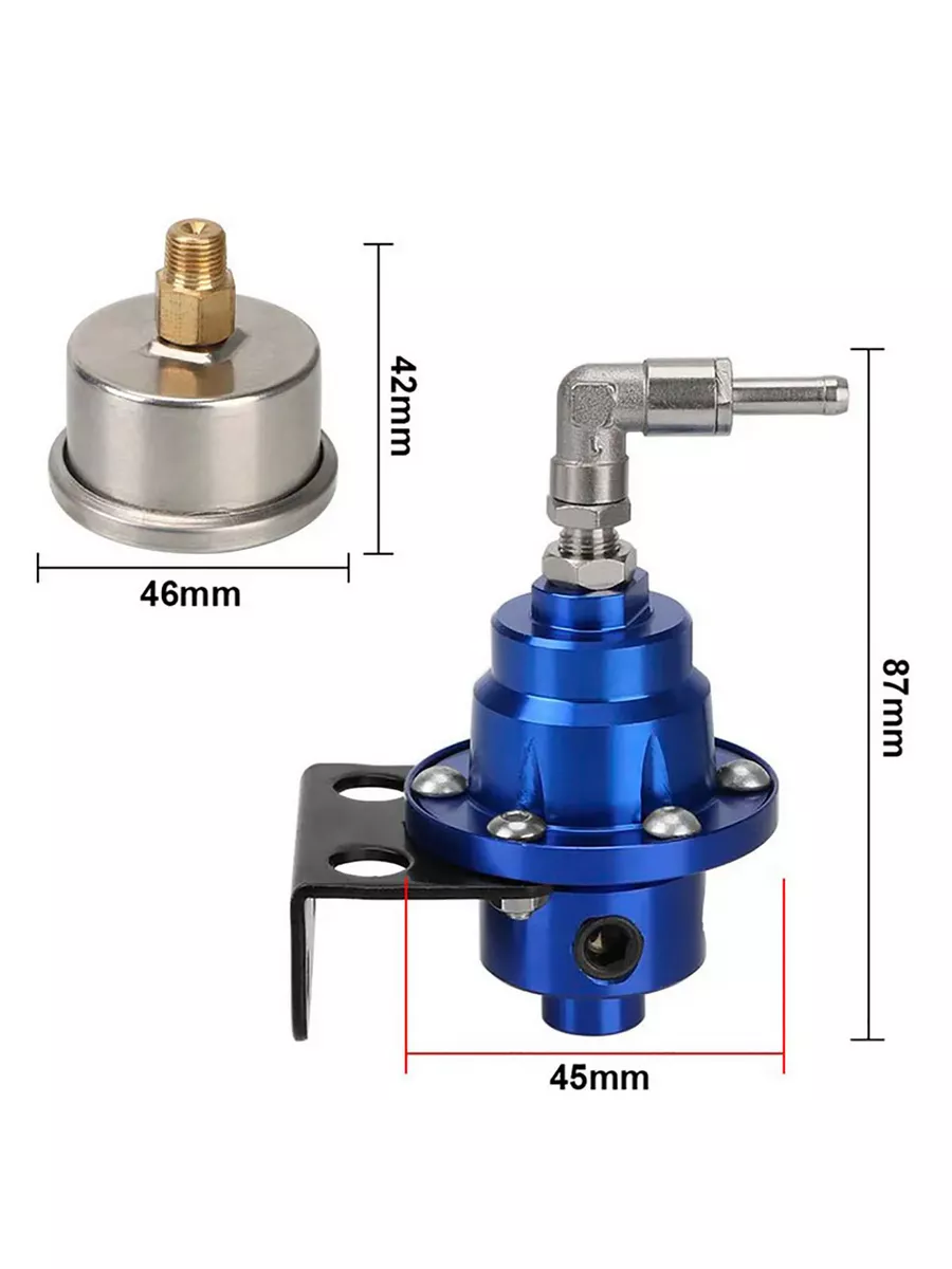 Регулятор давления топлива универсальный синий NICE_PRICE 180182280 купить  в интернет-магазине Wildberries